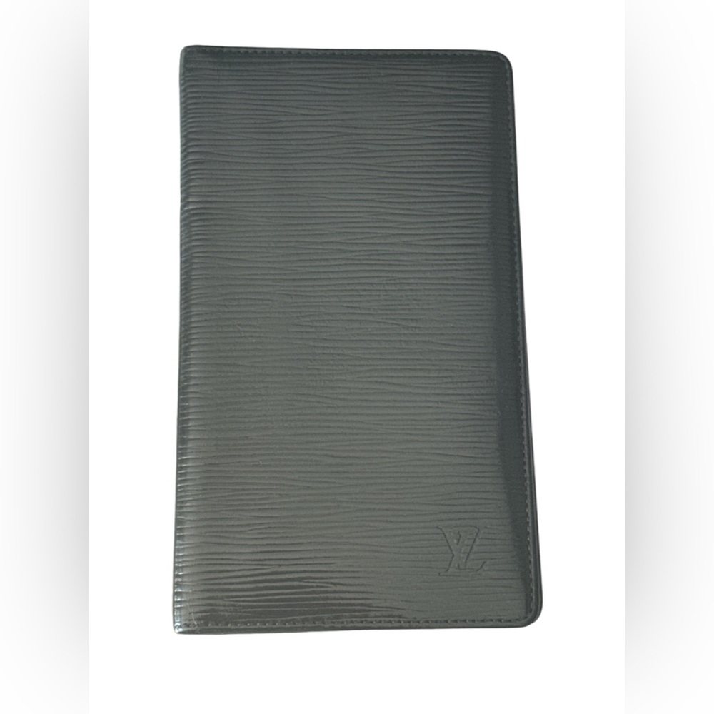 LOUIS VUITTON LONG EPI LEATHER BIFOLD WALLET with COA